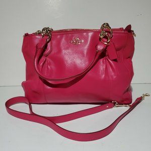 Pink ruby coach purse Clearance
